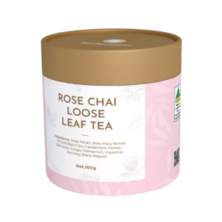 rose loose leaf chai