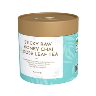 raw honey loose leaf chai