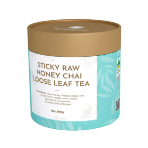 sticky raw honey loose leaf chai